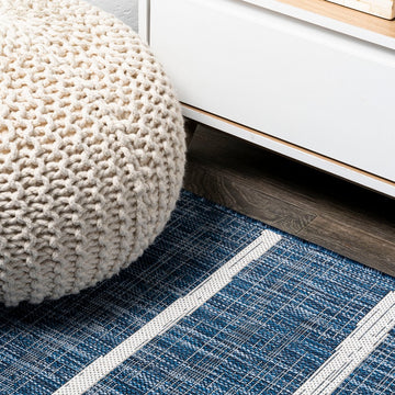 Colonia Berber Stripe Indoor/outdoor Area Rug